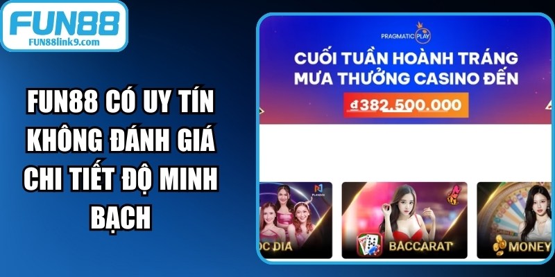 FUN88 Có Uy Tín Không
