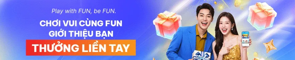 FUN88 - 🎖️ Link vào FUN88 2026 - Đăng Ký Fun 88 Lộc Đầy Tay 10 Chơi vui cùng Fun88 giới thiệu bạn bè